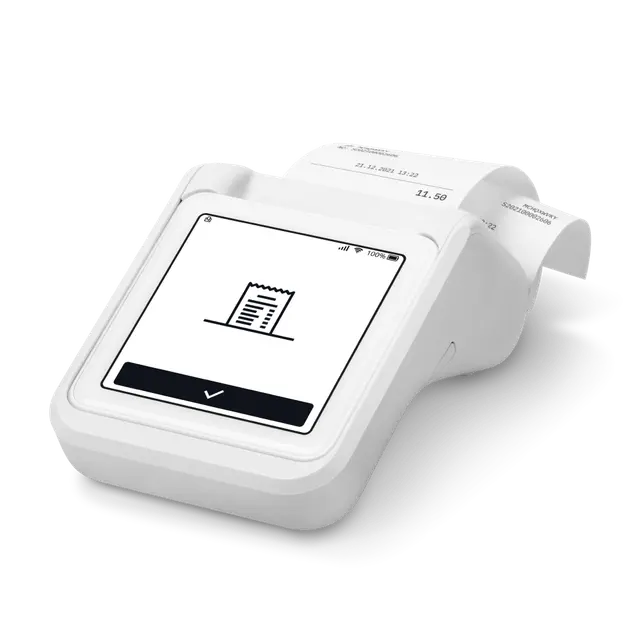SumUp Solo Printer Bundle – Mobile Card Reader with Built-In Receipt Printer