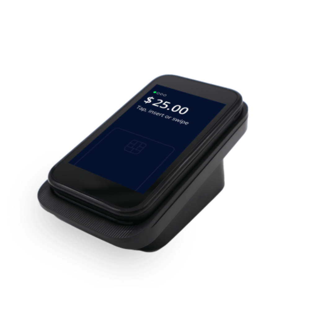 Epos Now Air portable card reader with touchscreen for contactless payments