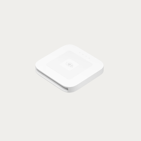 Square Reader for Contactless & Chip (2nd Gen) – Portable EMV Card Reader with Apple Pay & Google Pay Support – Ideal for Restaurants, Retail, and Mobile Businesses